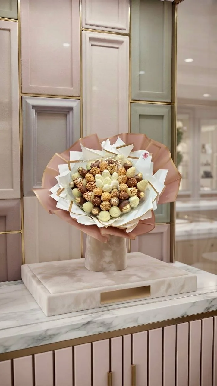 Букет L — клубника в шоколаде, «Вкус Букет»